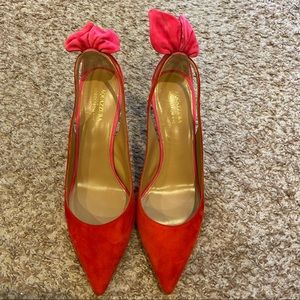 Beautiful Aquazzura pumps with cutout detail